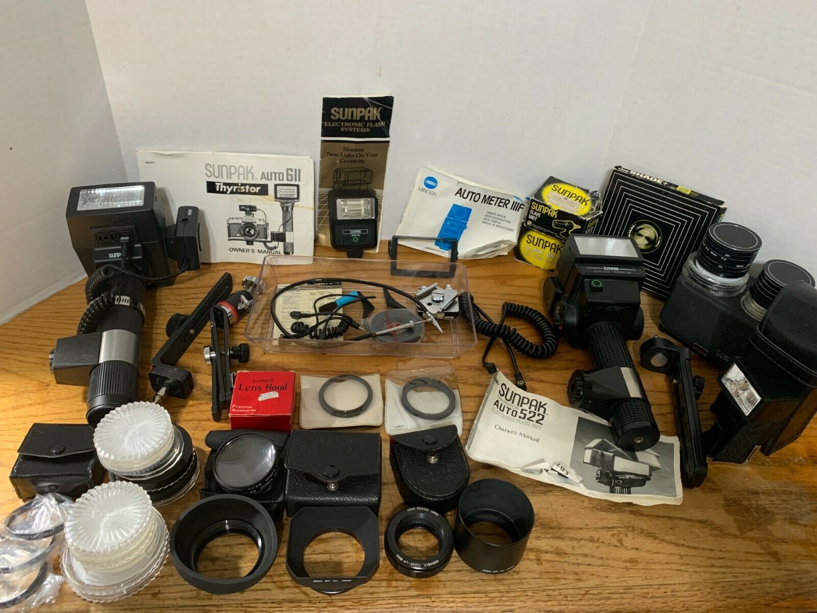 Camera Equipment Final Blowout: Assorted Flashes, Filters & Stuff Sunpack Js-001