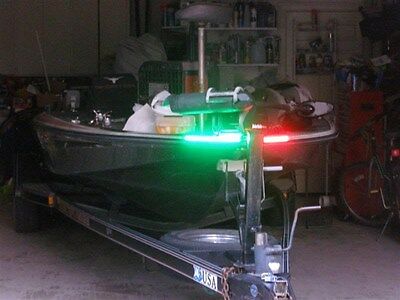 Boat Led Bow Lighting Red & Green Navigation Light Marine Led Bass Boat Kayak